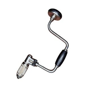 Vintage Bell System hand brace drill